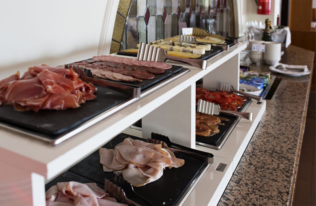 Breakfast at Aigua Blava Hotel, Costa Brava, Spain