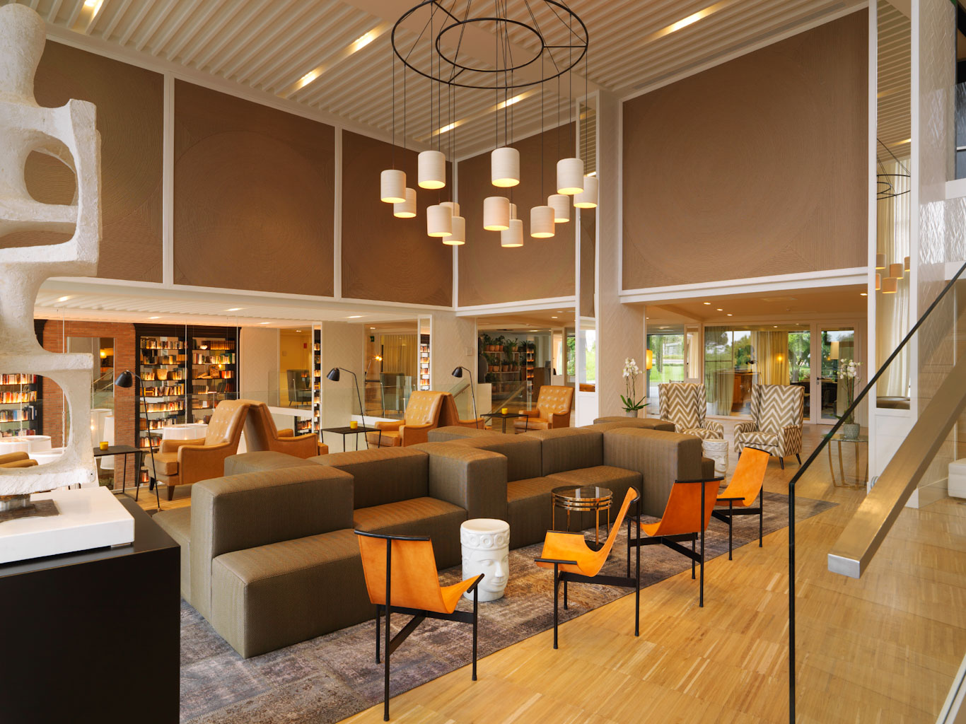 Chat in comfort in the lounge at Hotel Camiral PGA Catalunya Golf Resort, Costa Brava, Spain