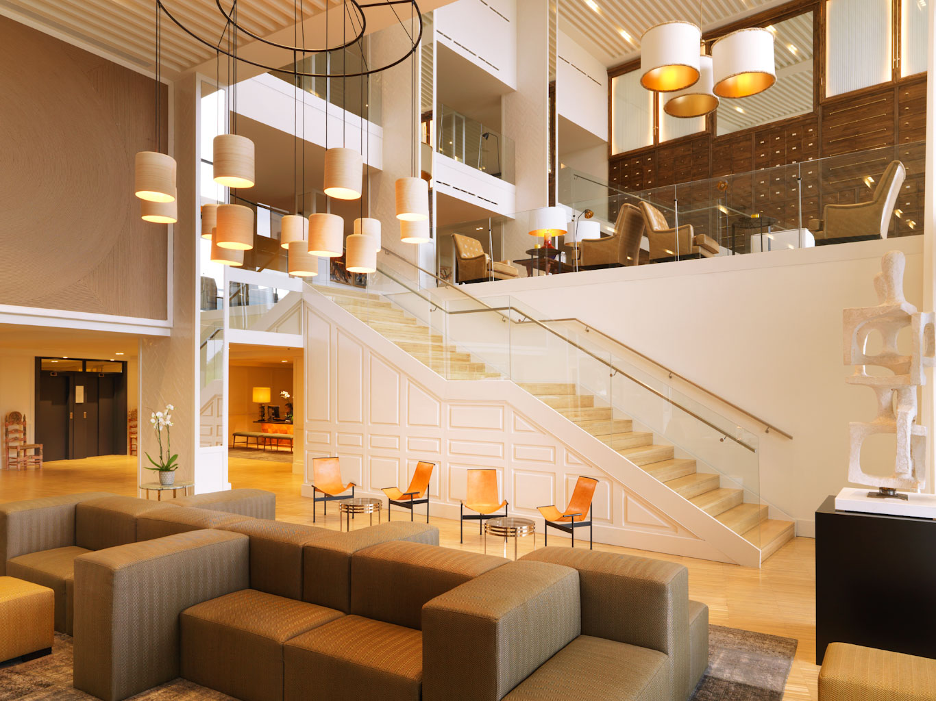 Hotel Camiral PGA Catalunya Golf Resort, Costa Brava, Spain, is beautifully decorated