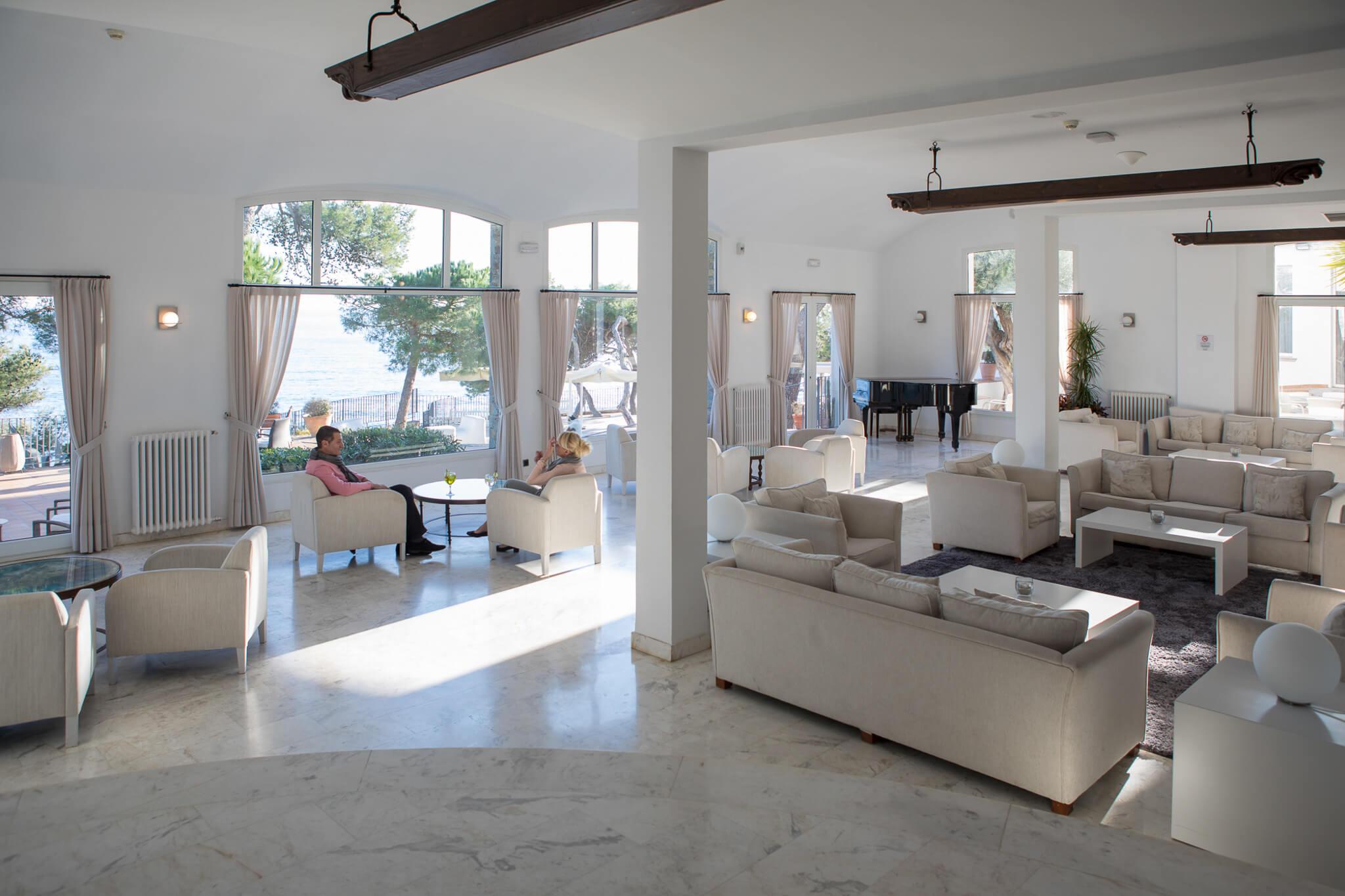 The lobby by Park San Jorge Hotel, Platja d'Aro, Spain