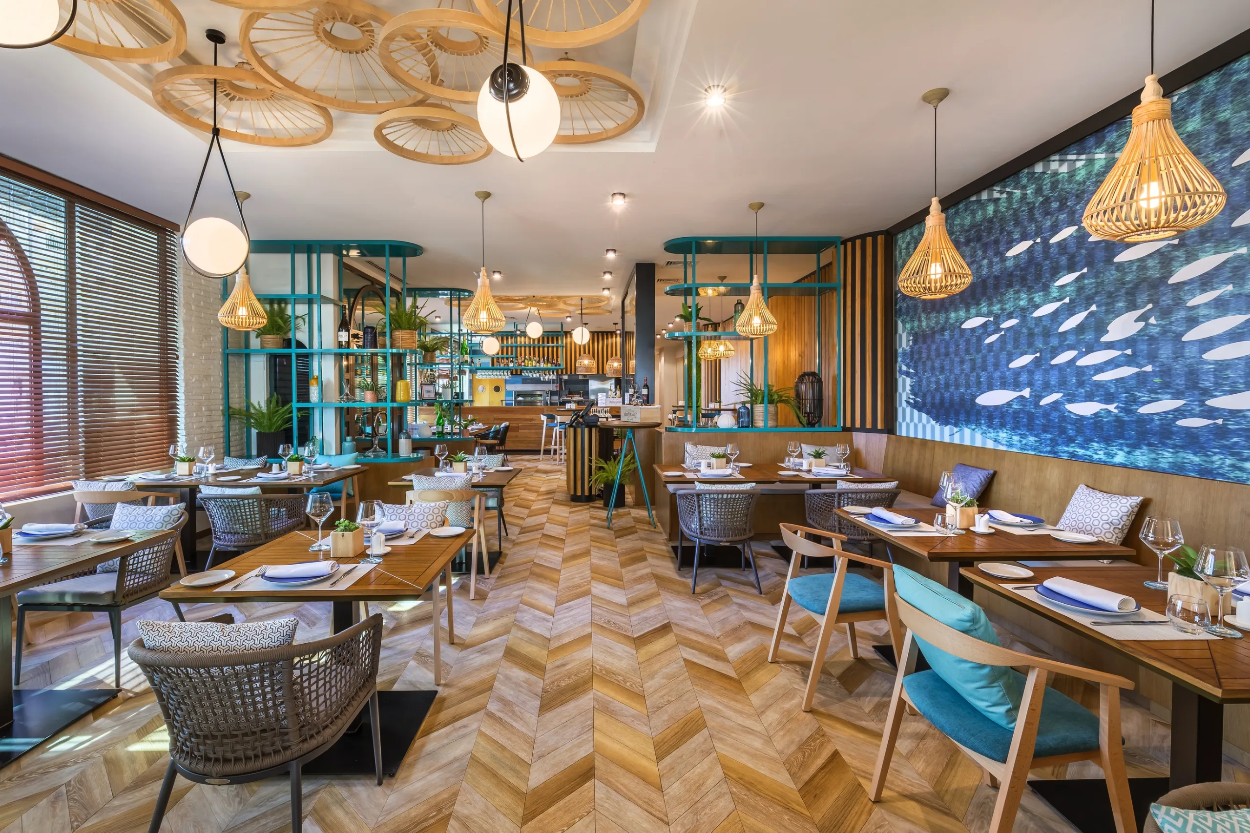 Dining at Hotel Occidental, Fuengirola, Costa del Sol, Spain. Golf Planet Holidays.