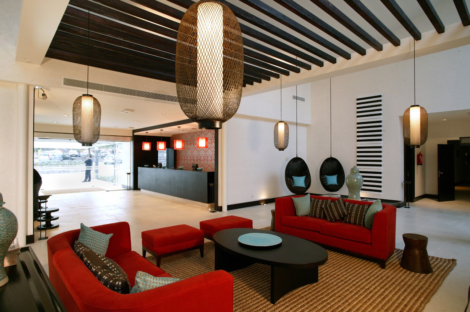 Reception at Hotel Encinar de Sotogrande, Costa del Sol, Spain