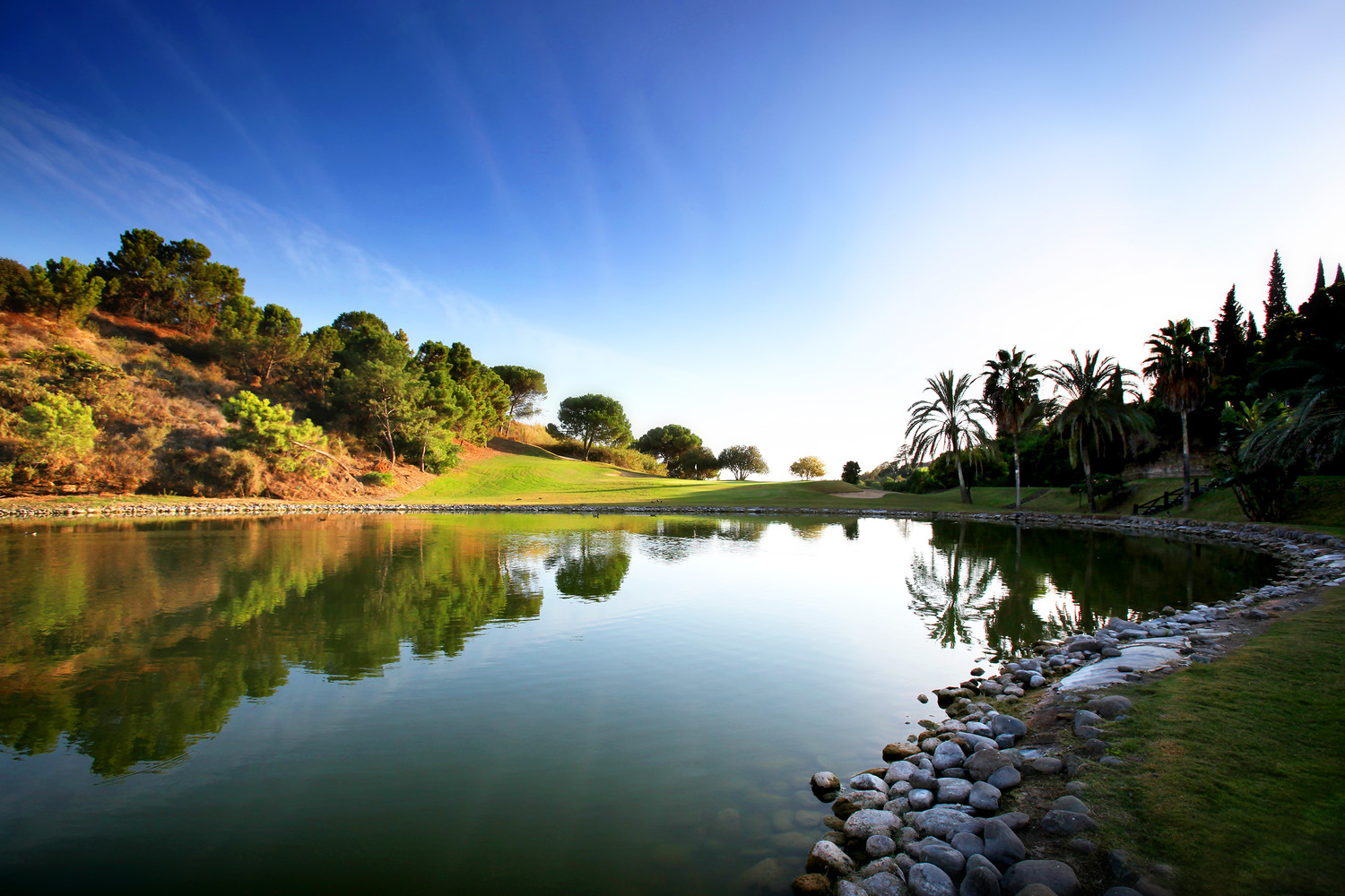 Colour and tranquility at La Quinta Golf and Country Club, Marbella, Spain