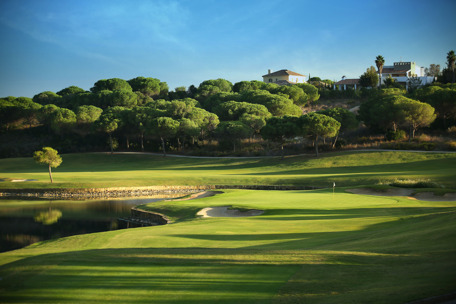Amazing layout at La Reserva de Sotogrande Golf Course. Costa del Sol, Spain. Golf Planet Holidays.