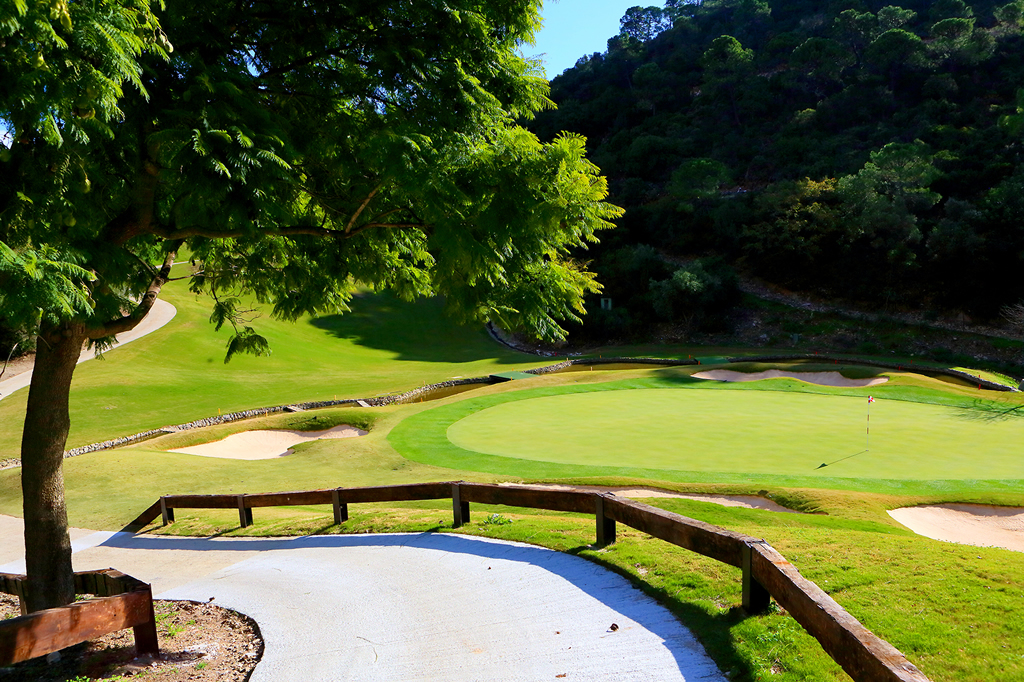 On to the next hole at La Zagaleta, Benahavis, Costa del Sol, Spain