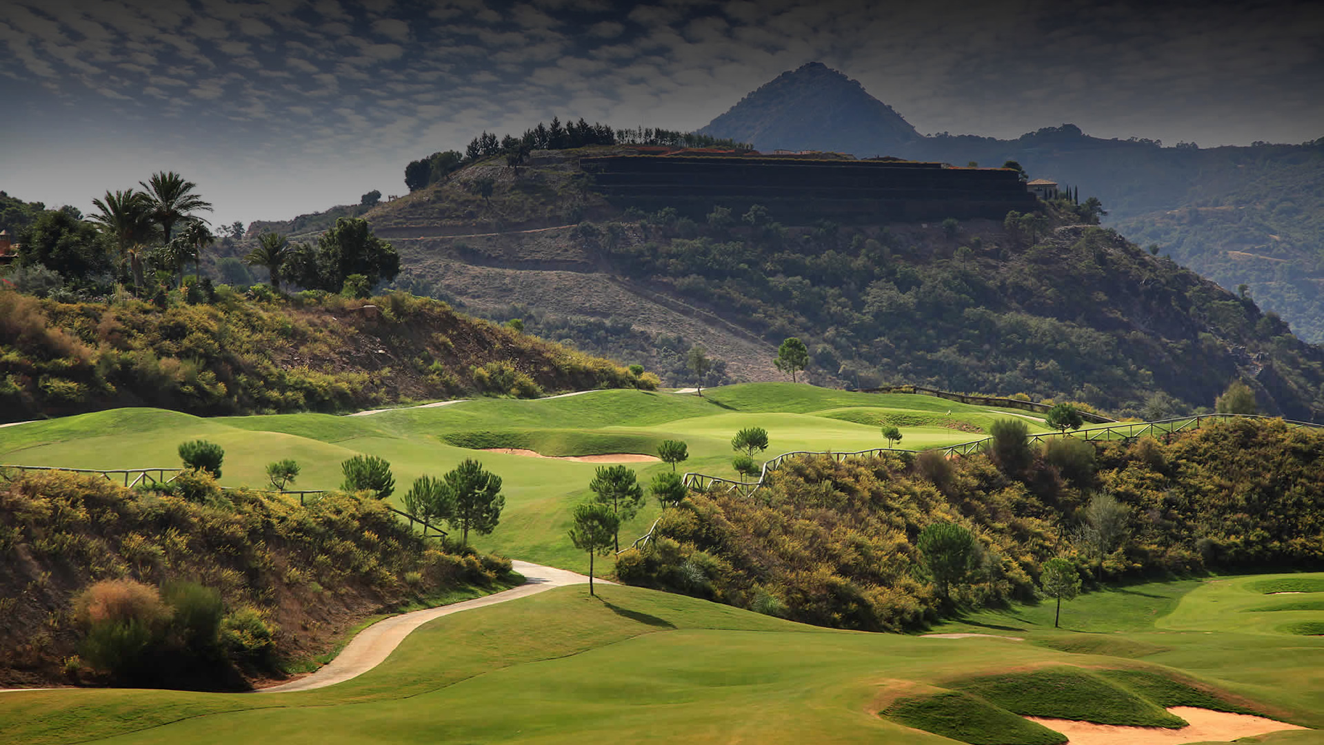 Mountain idyll at La Zagaleta Golf Club, Benahavis, Costa del Sol, Spain