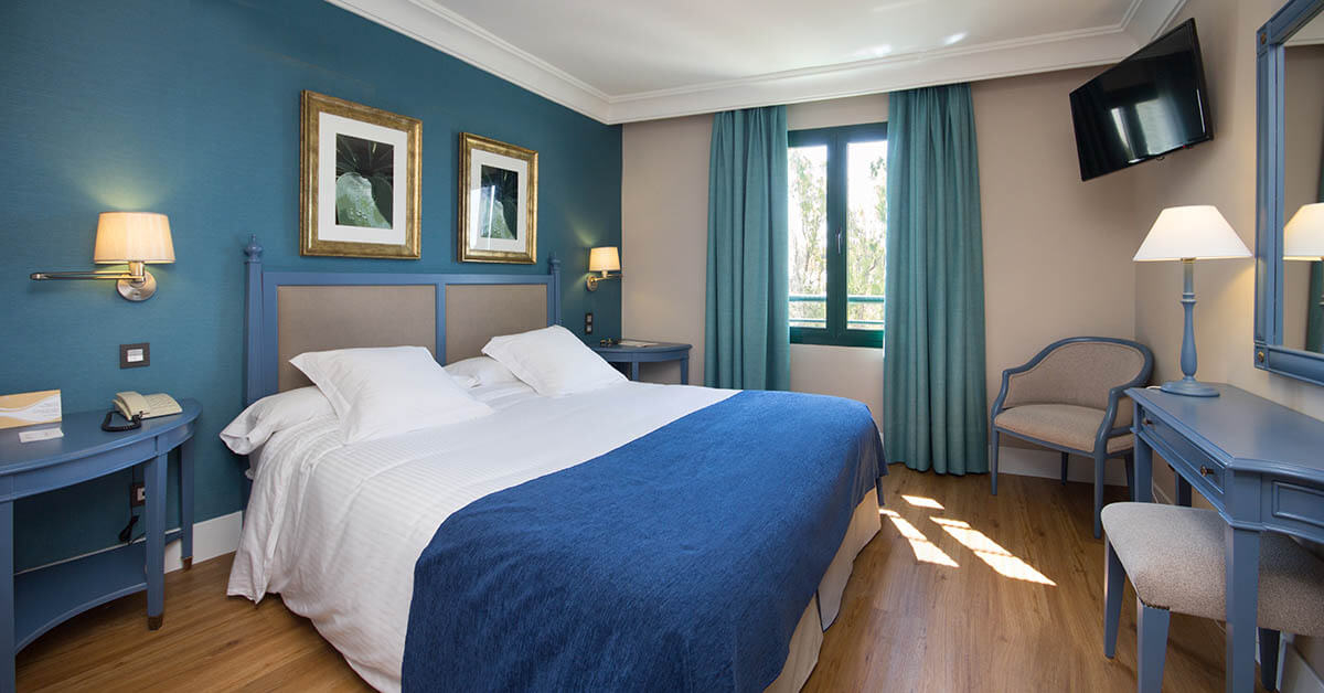 A double room at Los Monteros Spa & Golf Resort, near Marbella, Costa del Sol, Spain. Golf Planet Holidays