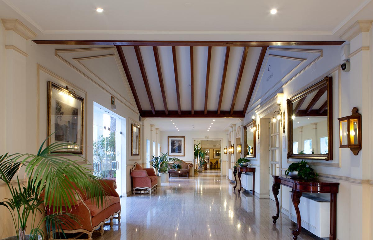 Elegant surroundings at Los Monteros Spa & Golf Resort, near Marbella, Costa del Sol, Spain. Golf Planet Holidays