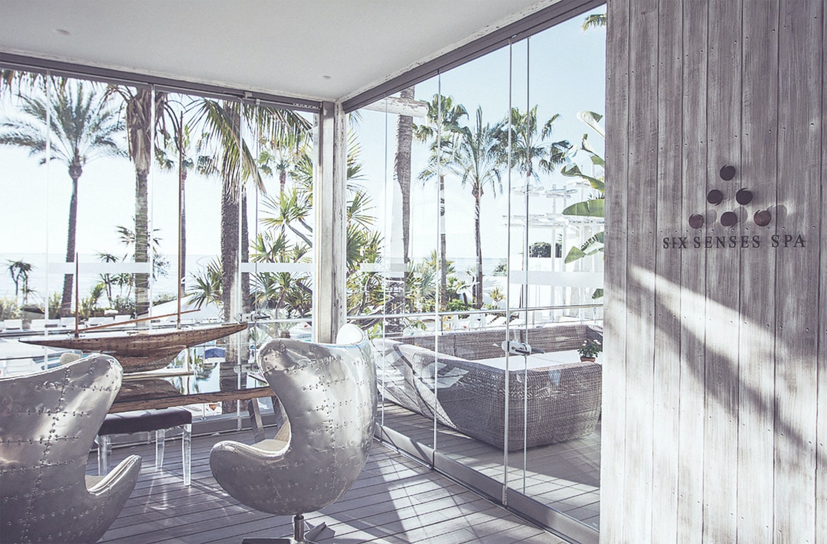 The beautiful spa at Puento Romano Beach Resort, Marbella, Spain