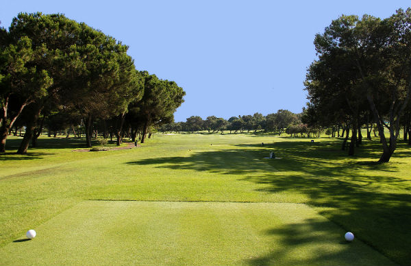 Ready to play at Real Club de Golf de Sotogrande, Costa del Sol, Spain