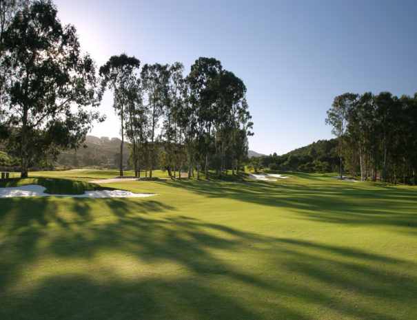 Wide fairways at Santana Golf, Mijas, Costa del Sol, Spain. Golf Planet Holidays