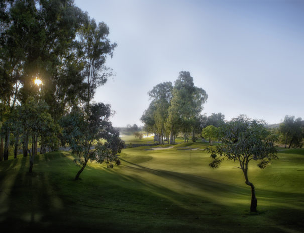 Weaving through the valley at Santana Golf, Mijas, Costa del Sol, Spain. Golf Planet Holidays