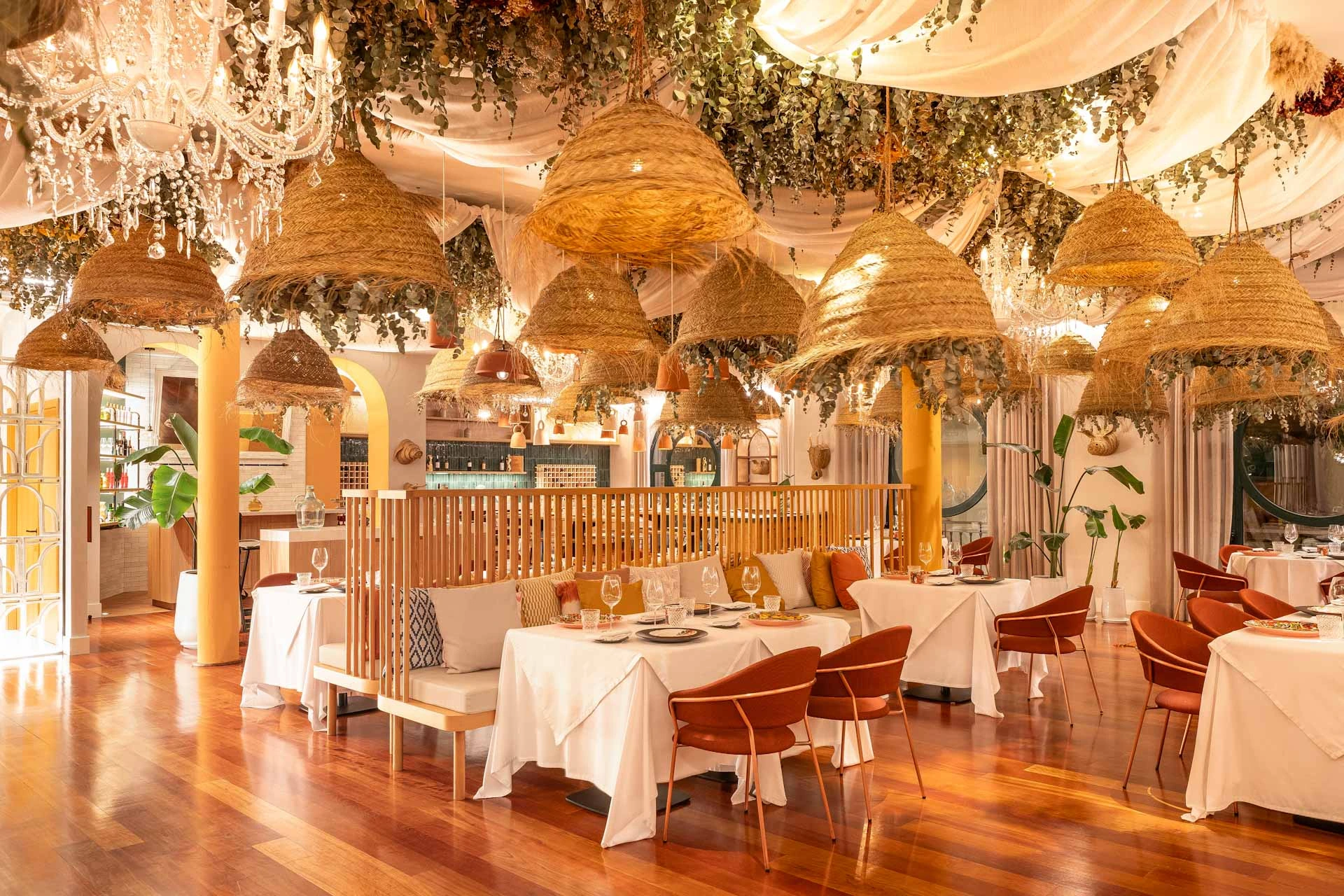 Dining at So Sotogrande Spa and Golf Hotel, Costa del Sol, Spain. Golf Planet Holidays.