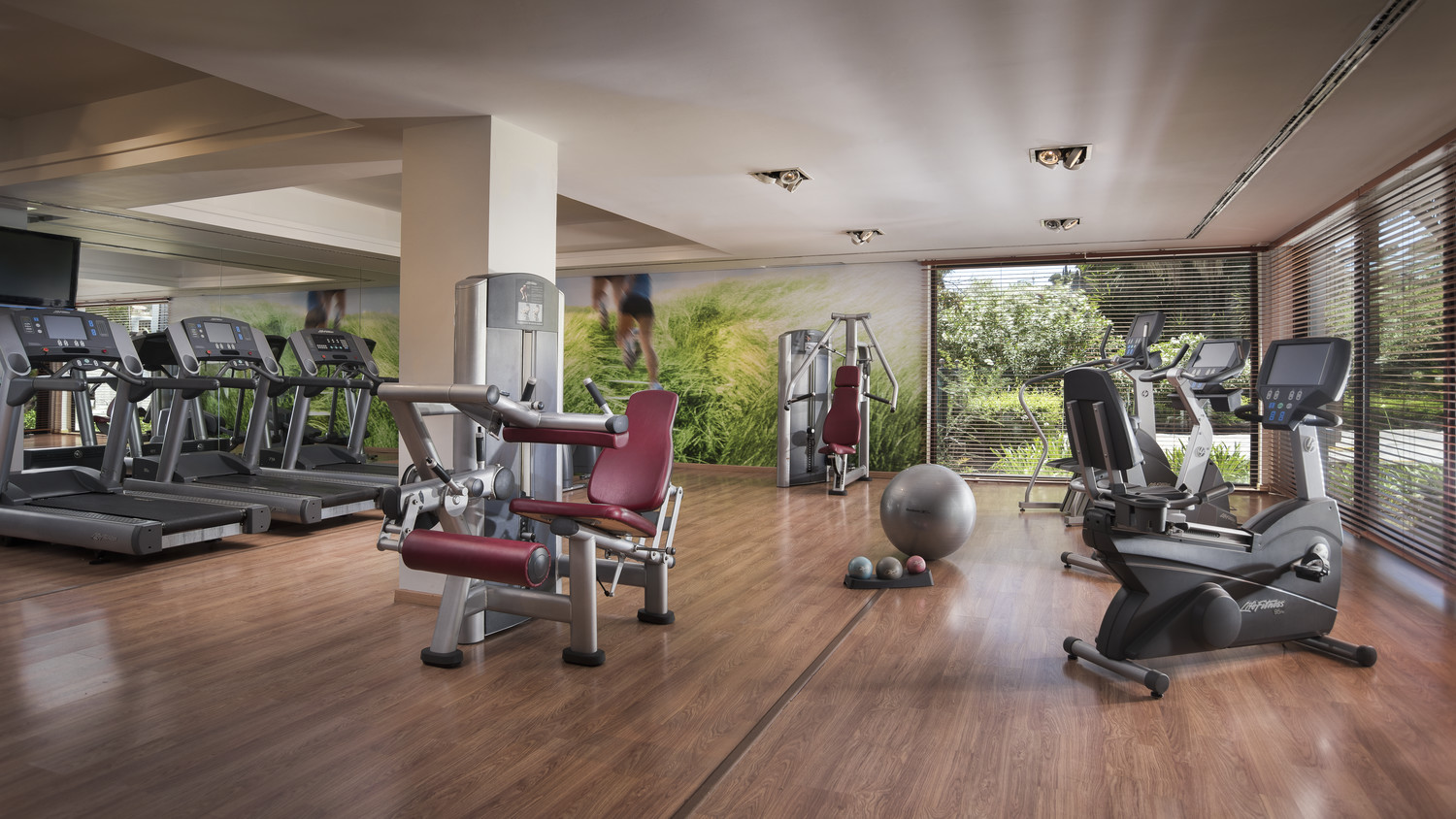 The gym at The Westin La Quinta Golf Resort and Spa, Marbella, Spain