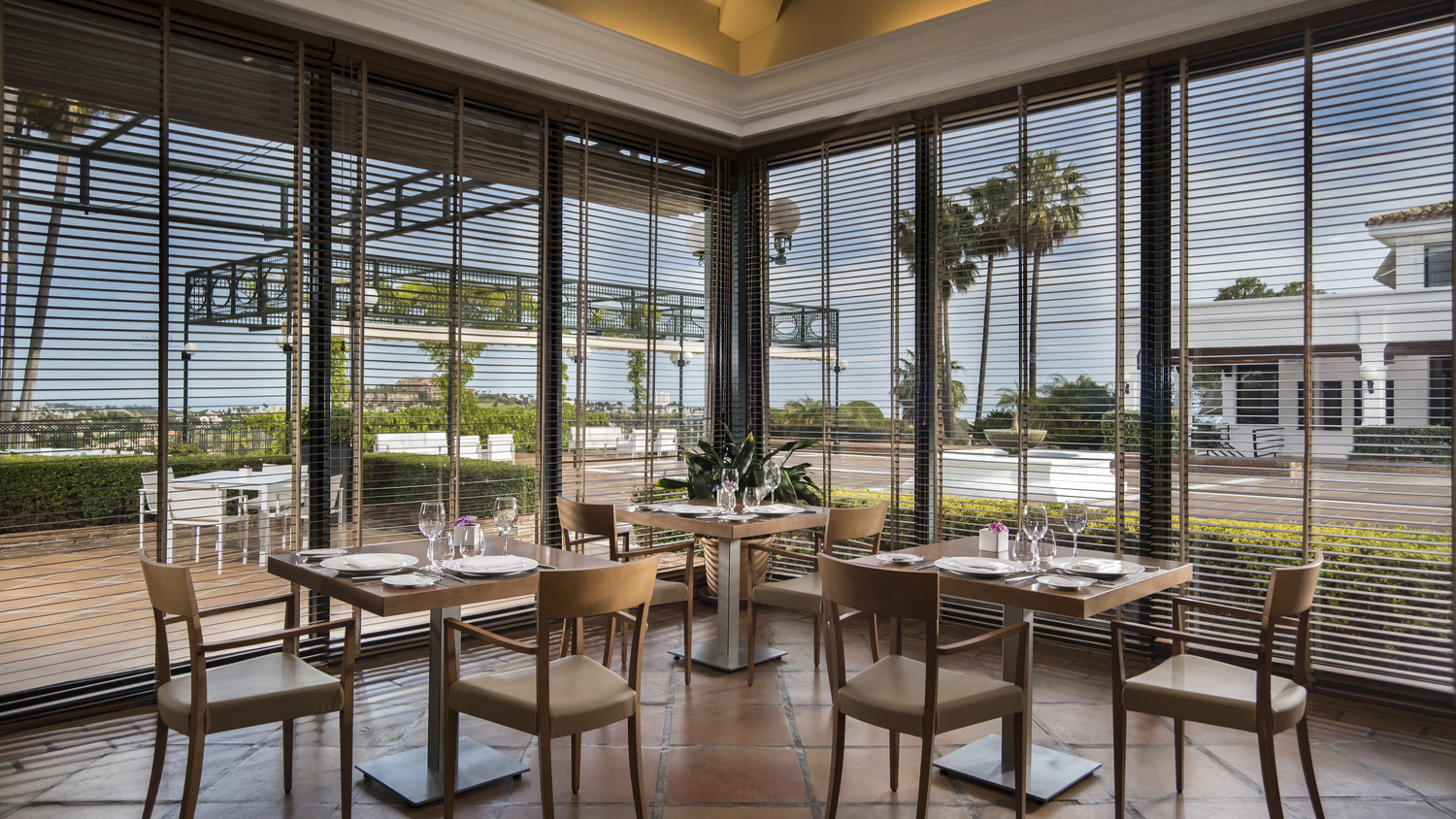 Dining at The Westin La Quinta Golf Resort and Spa, Marbella, Spain