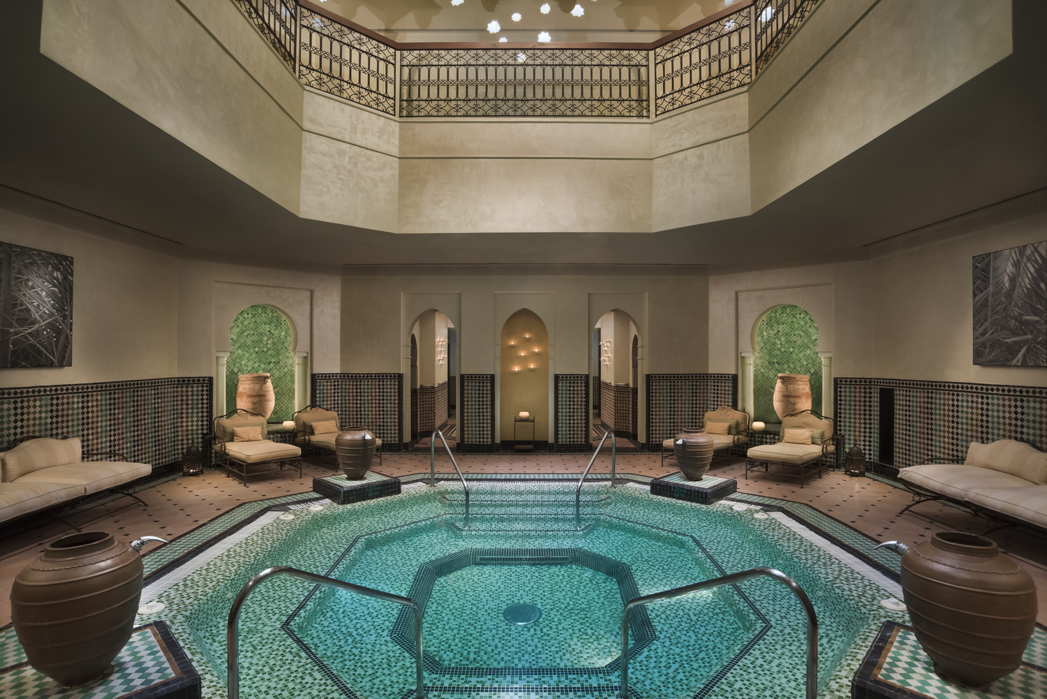 The spa area at The Westin La Quinta Golf Resort and Spa, Marbella, Spain