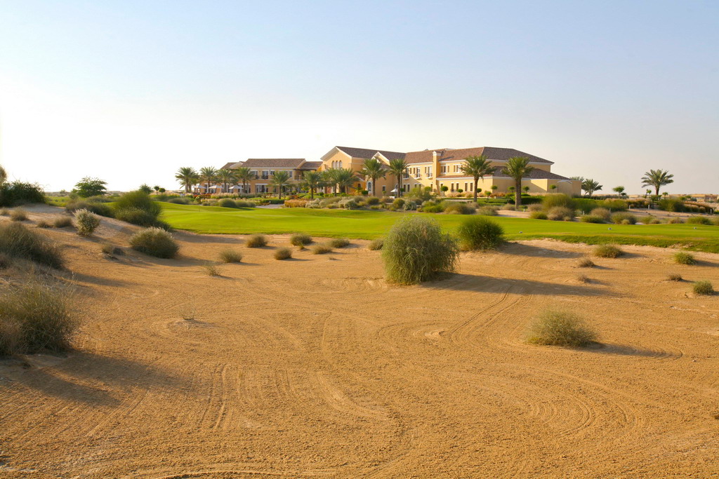 Country club setting at Arabian Ranches Golf Club, Dubai