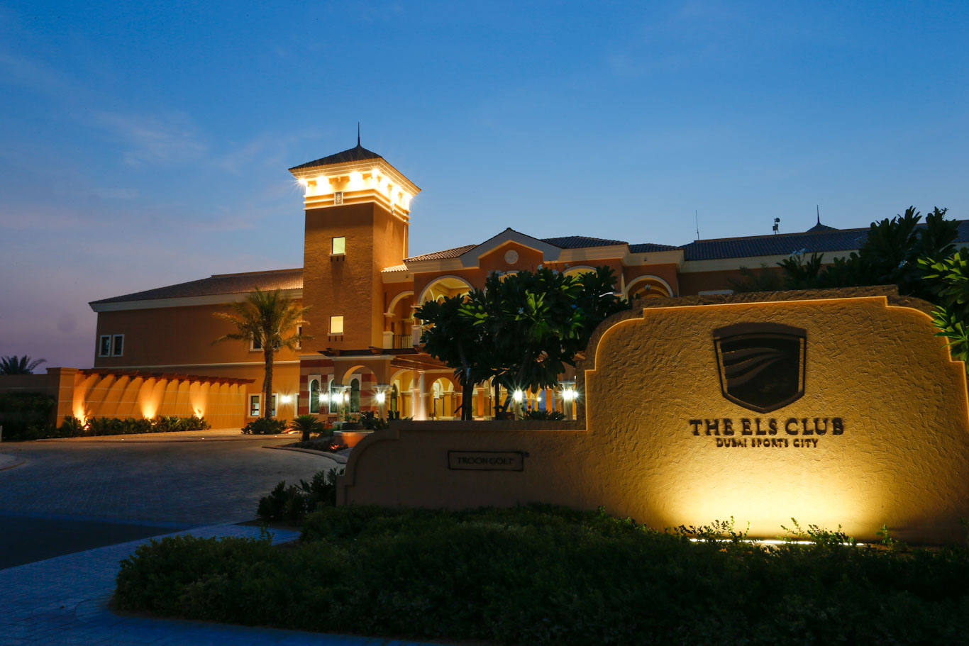The clubhouse at The Els Club, Dubai
