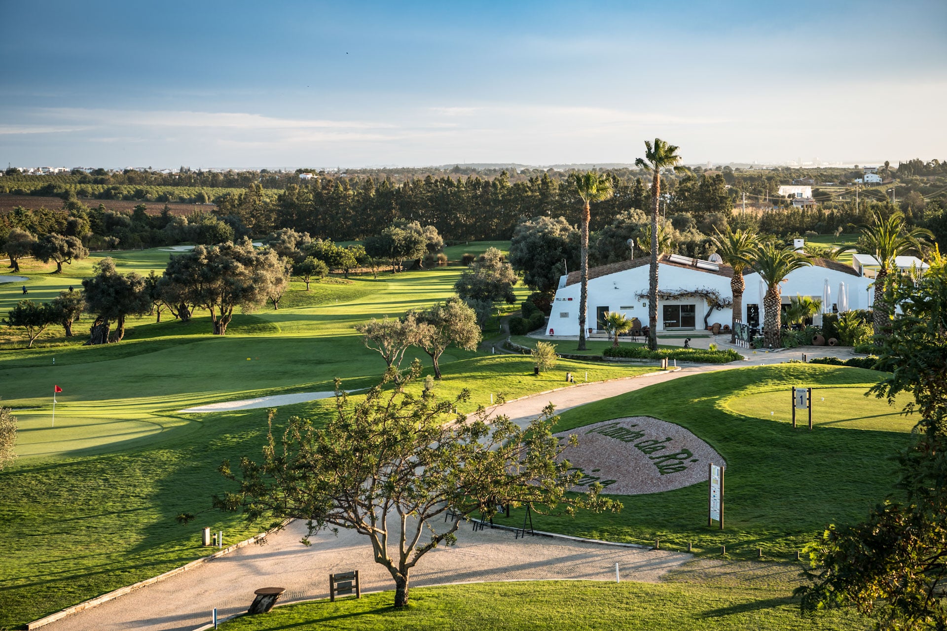 The clubhouse at Quinta da Ria and Cima, near Tavira, Eastern Algarve, Portugal