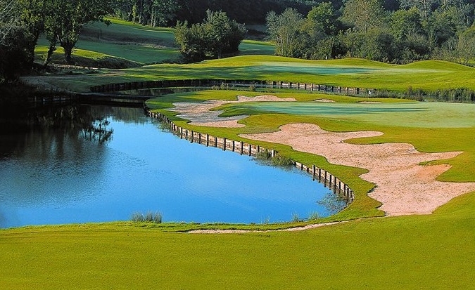 Hidden gem at Bauge Pontigne Golf Club, near Angers, Loire, France