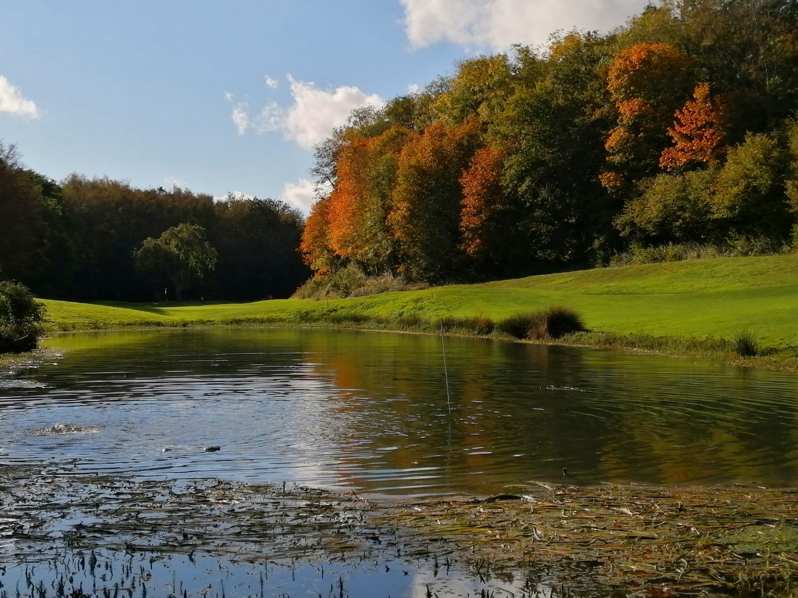 Play Caen golf club, in Normandy, France