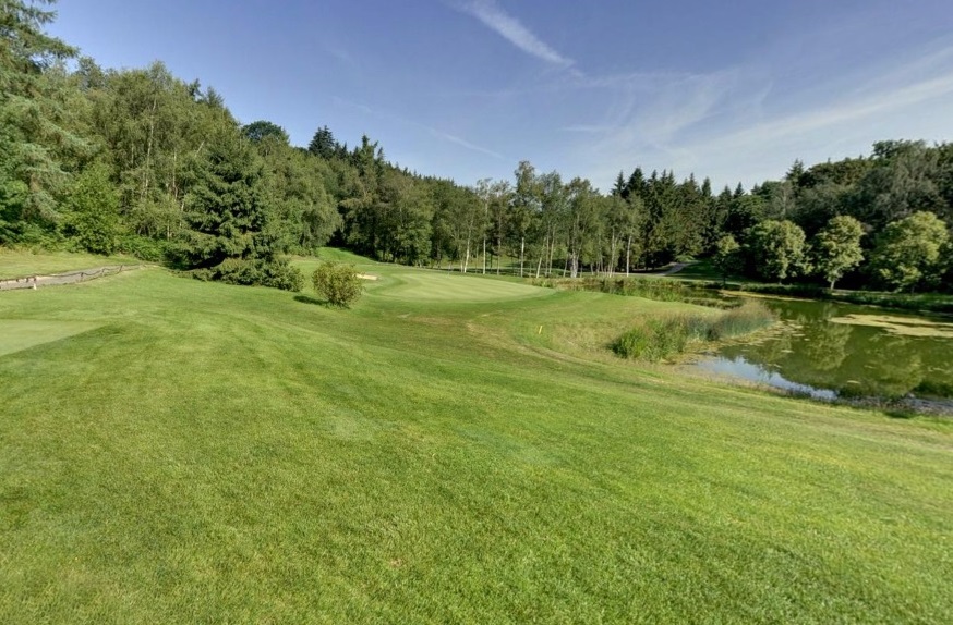 On the Champ de Bataille Golf course, Normandy, France