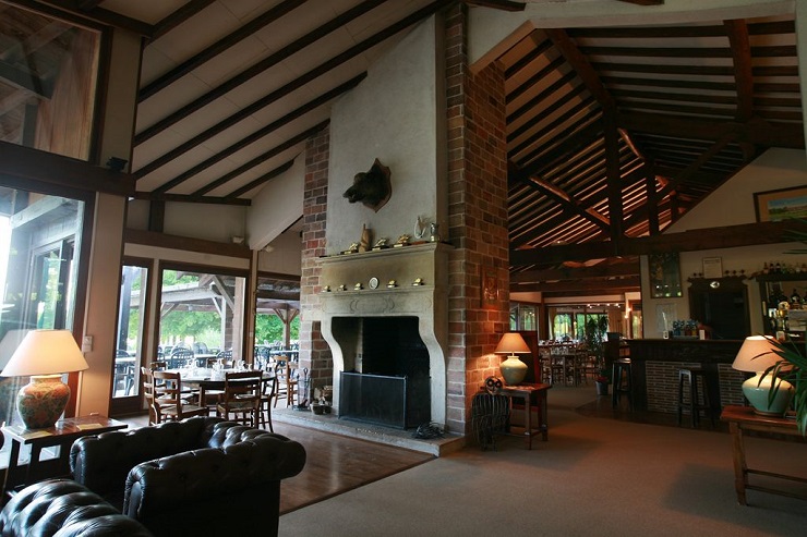 The stunning clubhouse at De La Bresse Golf Club, Bourg-en-Bresse, France