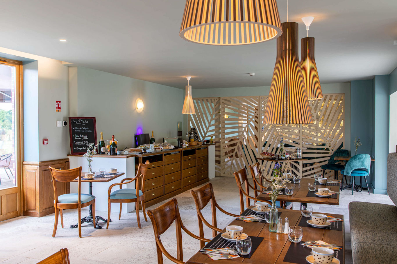 Breakfast at Domaine de Roncemay, Burgundy, France. Golf Planet Holidays