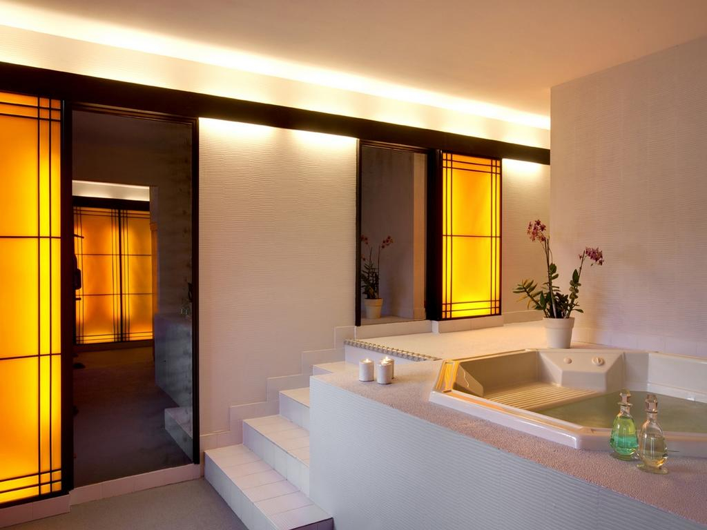 The spa at Grand Hotel de Solesmes, Loire, France