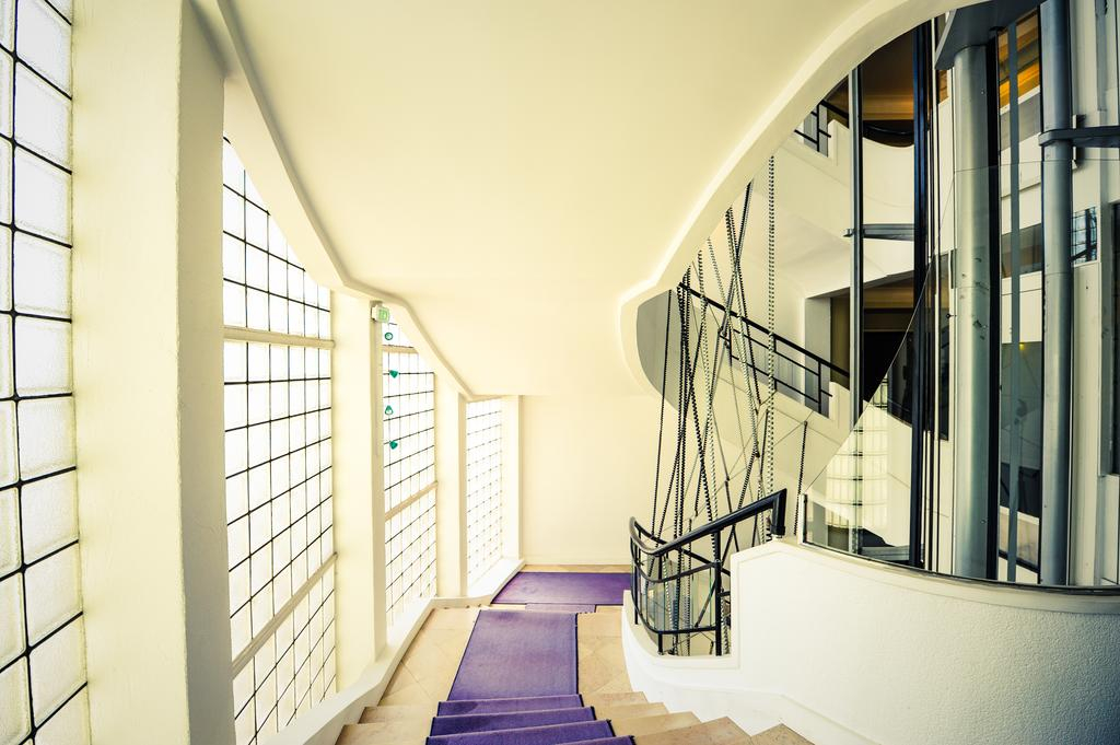 The stairwell at Grand Hotel, Strasbourg, France