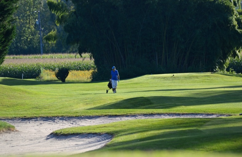 Grenoble Charmeil Golf Club, France, is surrounded by countryside