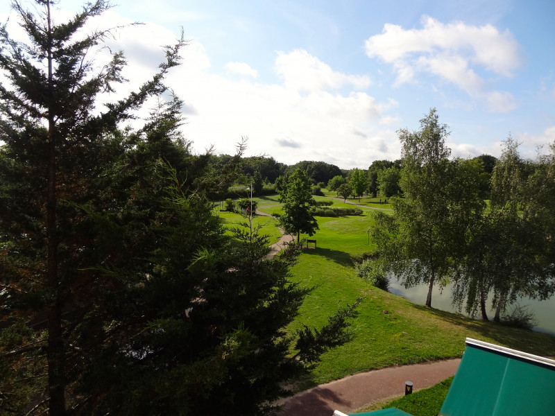 Looking over the course at Orleans-Limere Golf Club, Loire, France