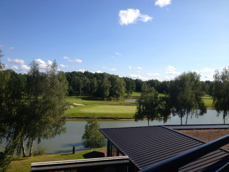 Rooftop view of Orleans-Limere Golf Club, Loire, France