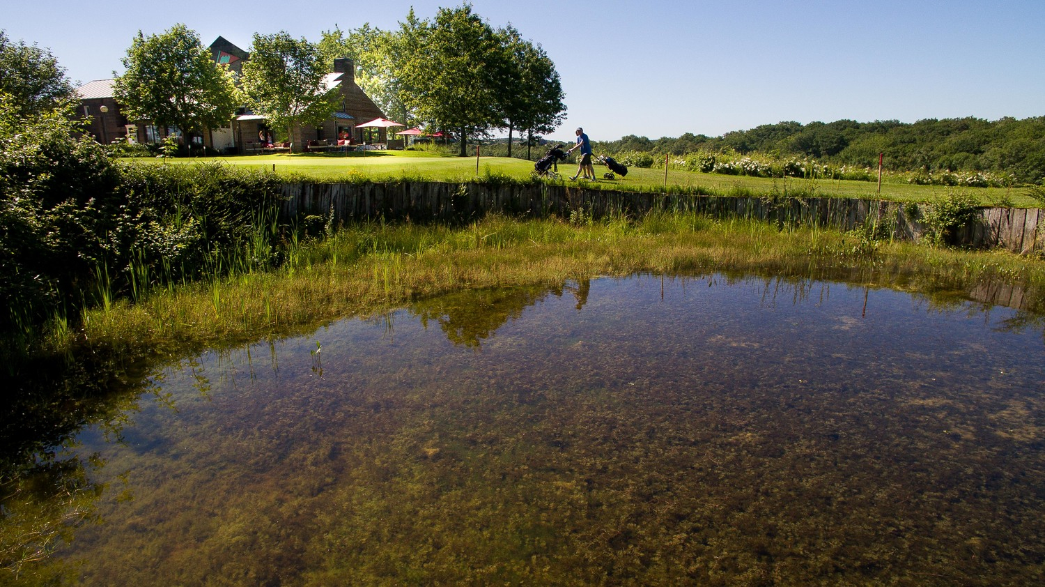 Nature is at home at Macon La Salle Golf Club, near Macon, north of Lyon, France