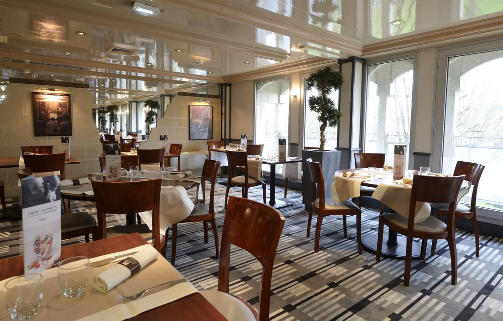 Dining at Mercure Champ de Mars, Rouen, Normandy, France