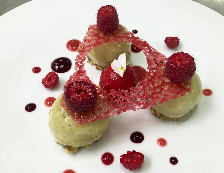 Fine dining at Relais et Chateaux Hostellerie la Briqueterie, Epernay, Champagne, France