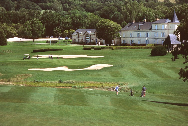 Ready to play at Saint Julien Golf Club, Normandy, France