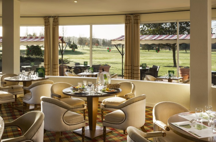 Clubhouse at Saint Julien Golf Club, Normandy, France