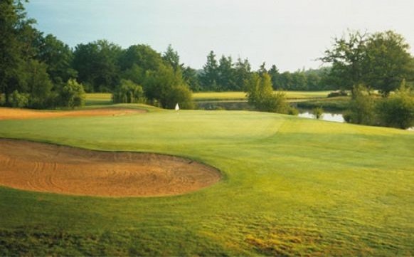 Play in the chateau grounds at Sept Tours Golf Club, Loire, France