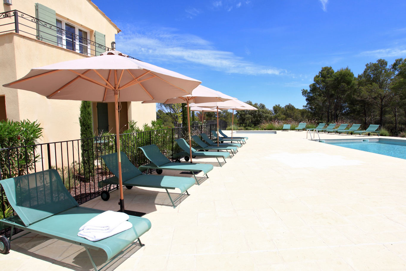 Relax by the pool at St Endreol Golf and Spa Resort, South of France