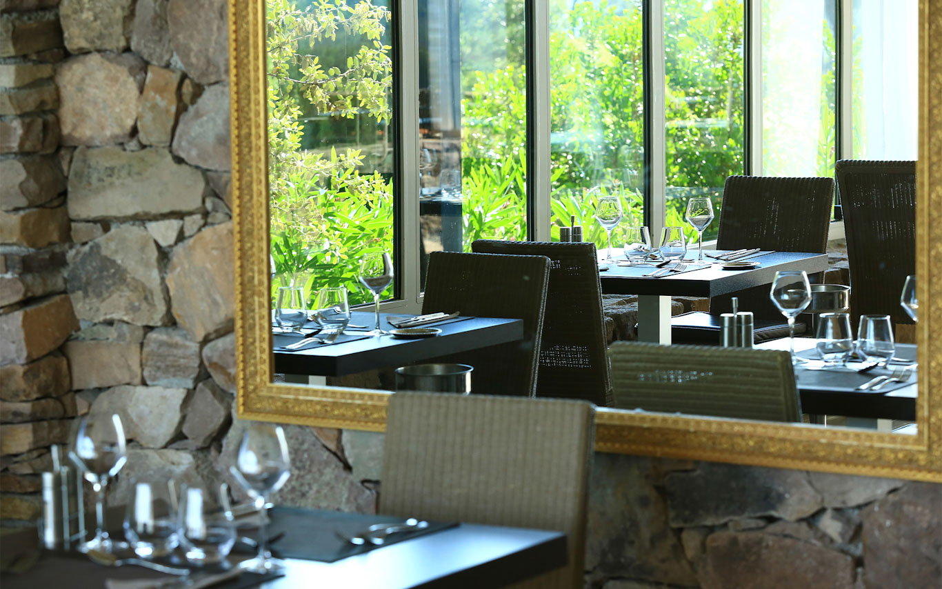 The restaurant at St Endreol, South of France