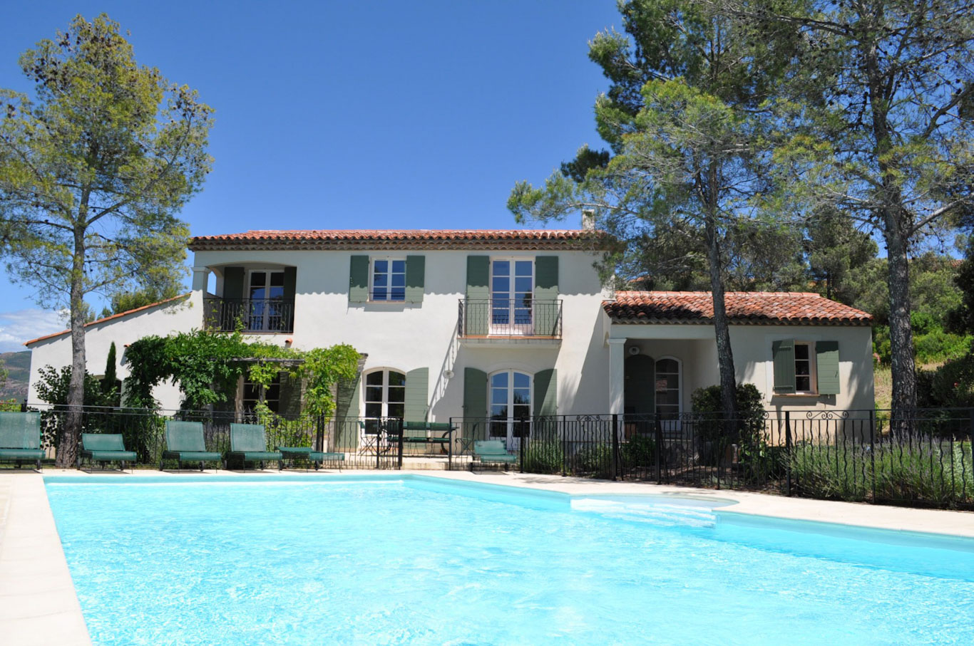 Exterior of a villa at St Endreil Golf and Spa Resort, South of France