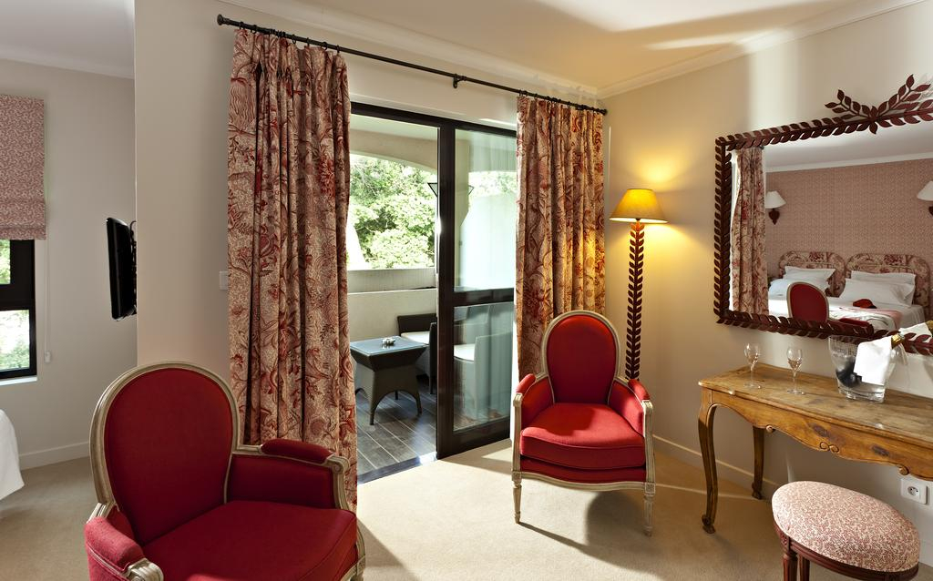 A bedroom at Najeti Golf Hotel de Valescure, Saint Raphael, South of France. Golf Planet Holidays.