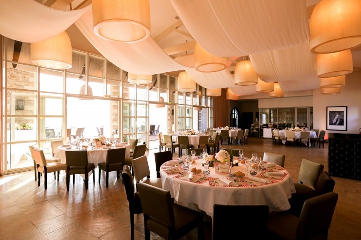 Gala dining at Royal Mougins Golf Resort, South of France,. Golf Planet Holidays.