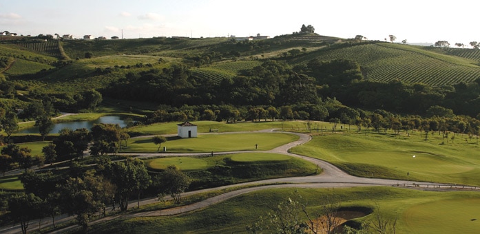 Testing layout at CampoReal Golf Club, near Lisbon, Portugal