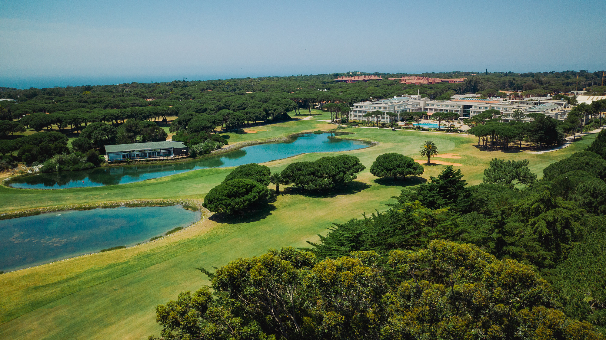 Aerial view of Onyria Quinta da Marinha Resort, Cascais, Portugal