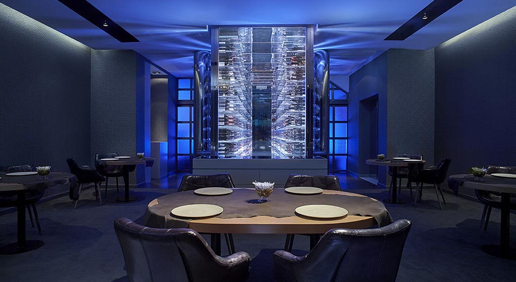 Beautiful restaurant at Penha Longa Resort, near Lisbon, Portugal