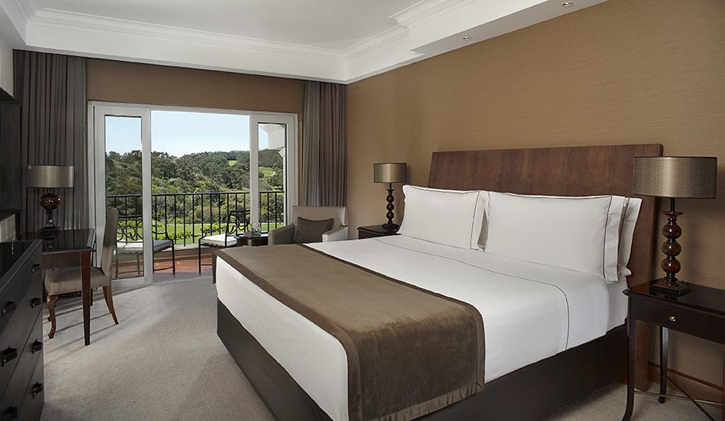 Large bedrooms at Penha Longa Resort, near Lisbon, Portugal