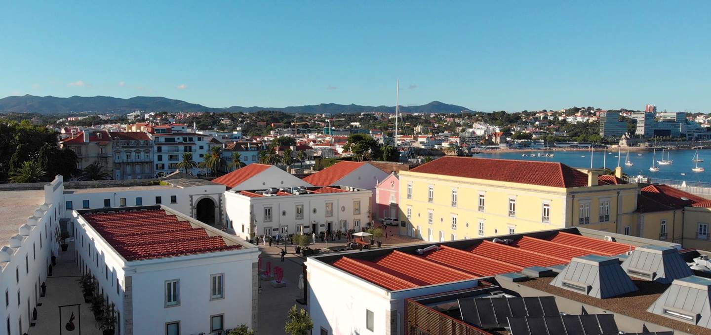 The view from Pousada Citadela Cascais, near Lisbon, Portugal