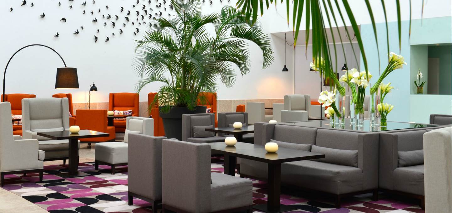 Relax in the lounge at Pousada Citadela Cascais, near Lisbon, Portugal